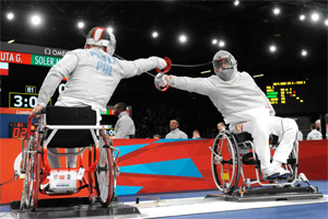Campeonato de Esgrima en Silla de Ruedas