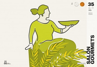 Cartel de la 35 edición de Salón Gourmets en Ifema Madrid