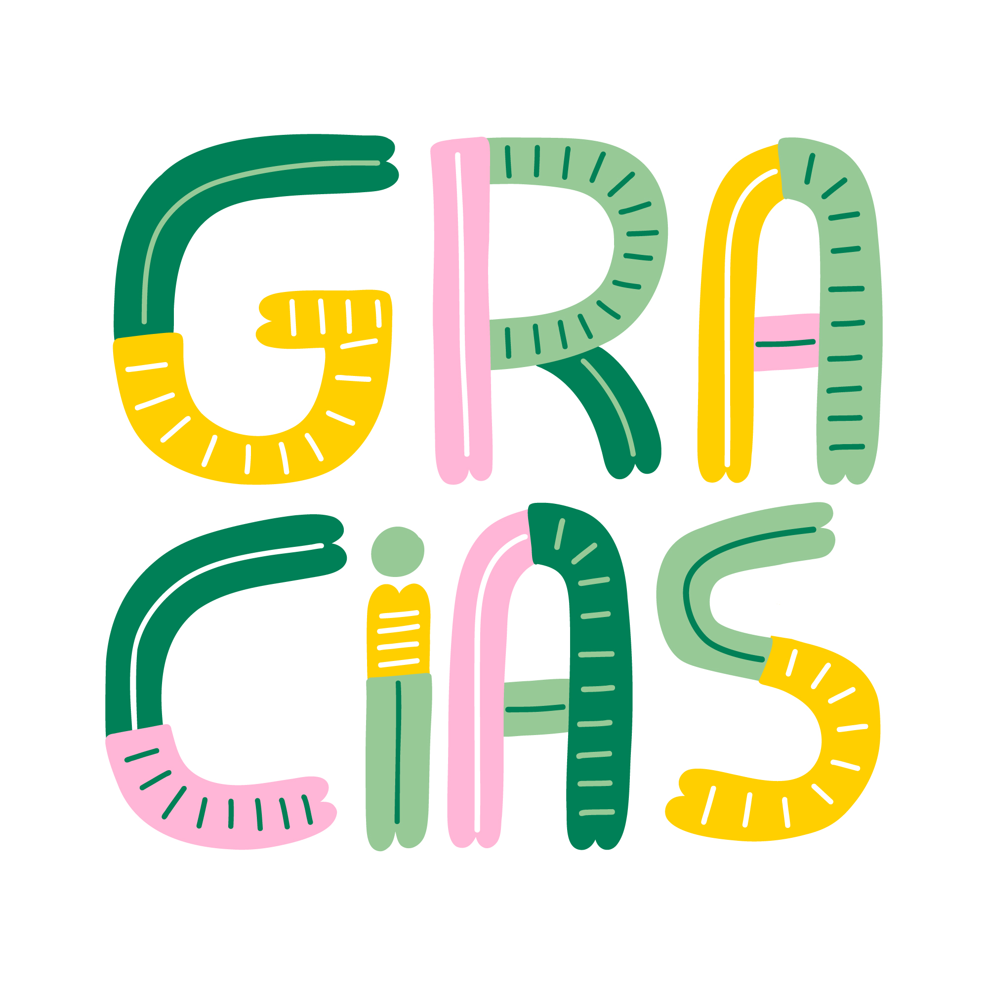 Cartel que pone gracias.