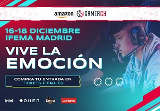 Banner de Amazon Gamergy 2022