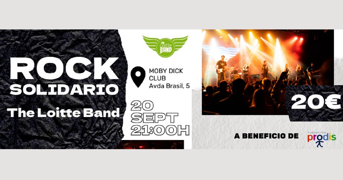 Banner del CONCIERTO SOLIDARIO FUNDACIÓN PRODIS en Madrid