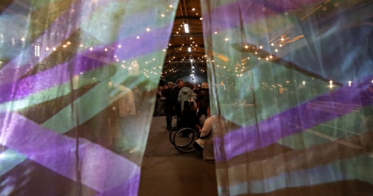 Una de las obras expuestas en las jornadas, Project Art Works, documenta fifteen, 2022 (Fuente: Andreas Weber)