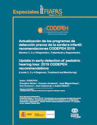 Portada del Documento de Recomendaciones CODEPEH 2019 (Niveles 2, 3 y 4 Diagnóstico, Tratamiento y Seguimiento)