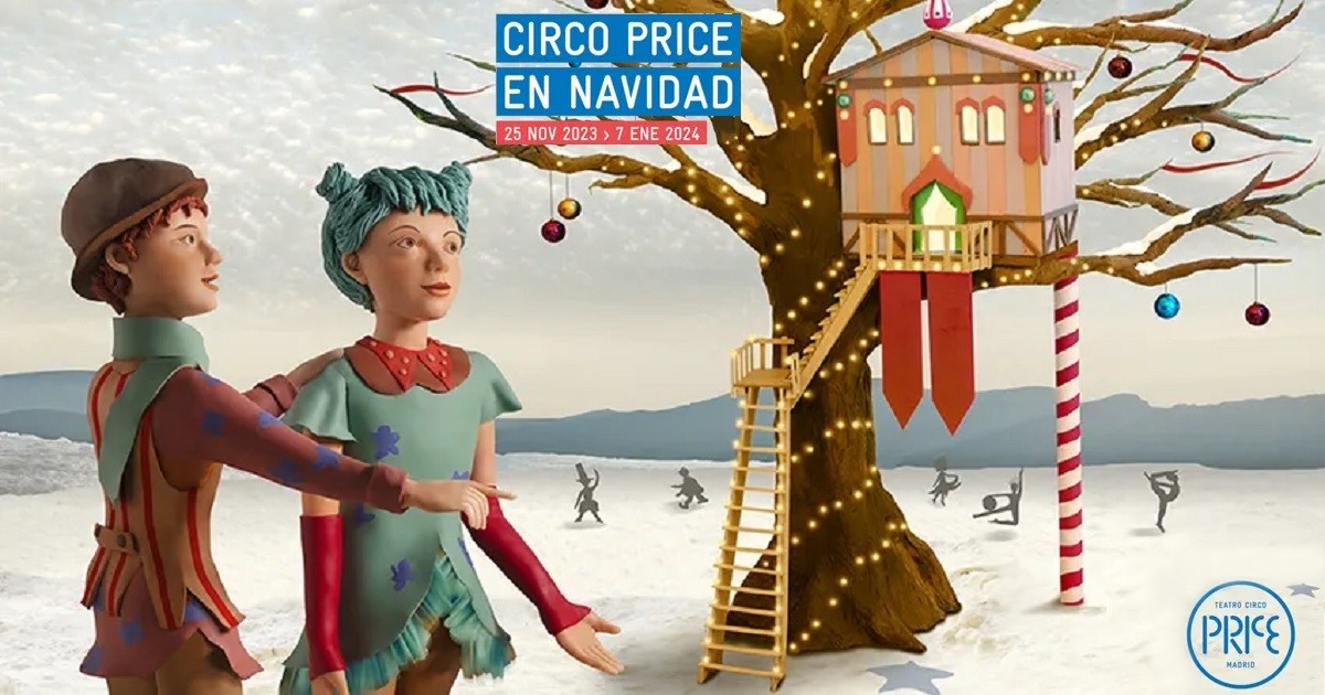 Banner de la obra 'La casa del árbol' en el Teatro Circo Price