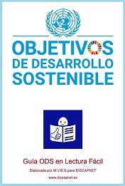 Portada de la Guía:&nbsp;Objetivos de Desarrollo Sostenible en Lectura Fácil