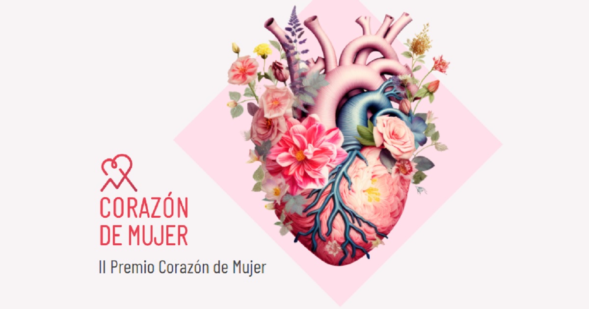 Banner del Premio Corazón de Mujer de este año