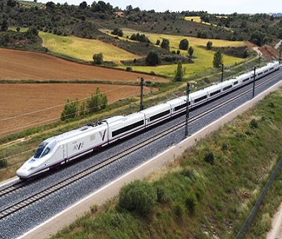 Un Tren AVE en marcha (Fuente: Renfe)