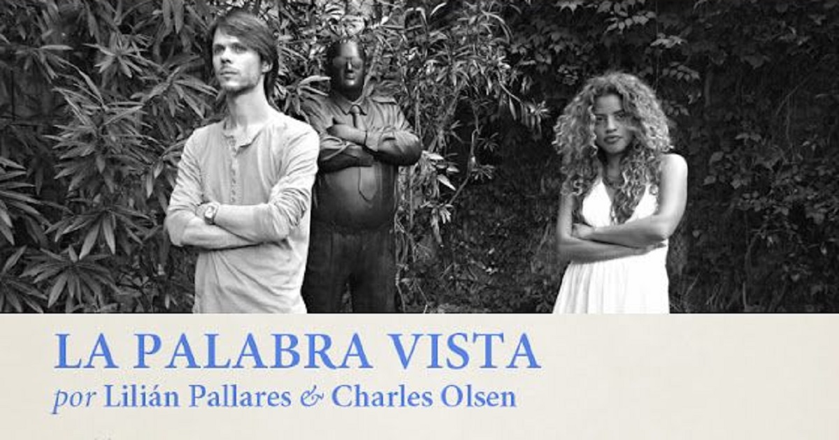Cartel del Taller de videopoesía ‘La palabra vista’, en el marco de la Bienal de Arte Contemporáneo de Fundación ONCE