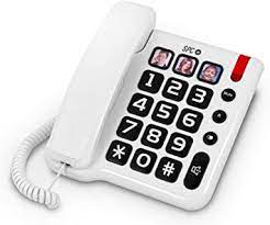 Teléfono bipieza teclas grandes y fotos