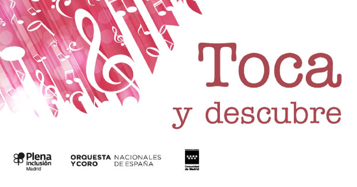 Banner sobre los Talleres Toca y descubre de Plena inclusión 