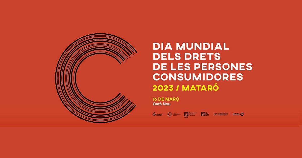 Banner del Día Mundial de las Personas Consumidoras 2023