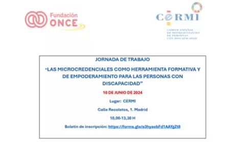 cartel del evento de CERMI