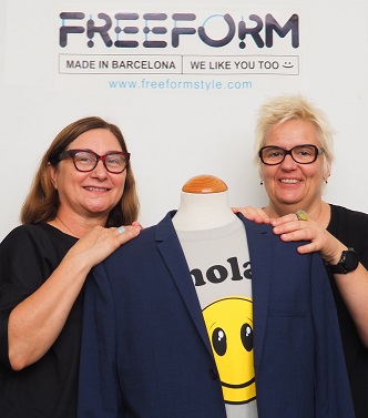 Las dos fundadoras FREE FORM STYLE: Carolina Asensio y Marina Vergés