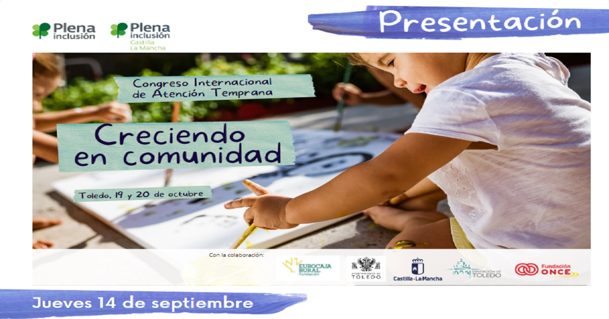 Banner del Ciclo de Familias. 1. Retos de la Atención Temprana: Presentación del Congreso Internacional Creciendo en Comunidad