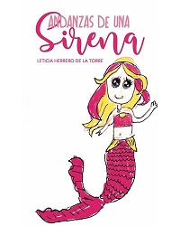 Portada del libro, Andanzas de una Sirena de Leticia Herrero de la Torre