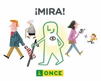 Portada del libro MIRA, de la ONCE