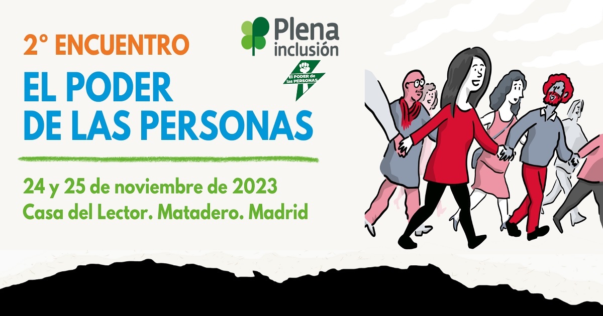 Banner del 2º Encuentro ‘El Poder de las Personas’ de Plena inclusión