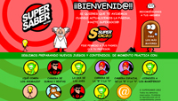 Juegos educativos, detalle del juego de Super Saber