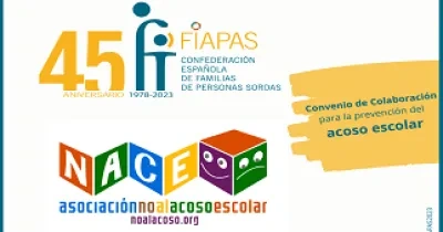Cártel del Convenio de Colaboración para la prevención del acoso escolar