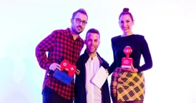 Presentadores  del Mejor Videojuego Accesible de Fundación ONCE