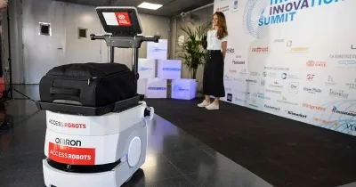 Presentación de los dos nuevos Robots Access Robots en el evento de ITH Innovation Summit