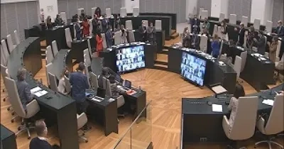 Un momento del Pleno Ayuntamiento de Madrid (Fuente: Ayuntamiento de Madrid)