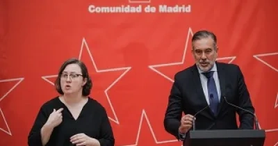 Enrique López durante su intervención para comunicar la incorporación del nuevo servicio (Fuente: Comunidad de Madrid)