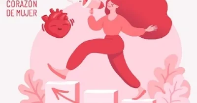 Banner del movimiento Corazón de mujer