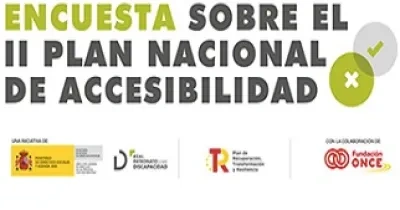 Banner de la encuesta sobre el II Plan Nacional de Accesibilidad