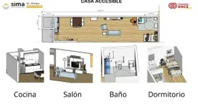 Banner de la presentación de la casa accesible de Fundación ONCE en el Salón Inmobiliario - SIMA