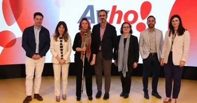 representantes de todas las entidades colaboradoras durante la presentación de la app en Por Talento Digital