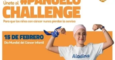 Iciar, protagonista de la campaña del 'Pañuelo Challenge' (Fuente: Fundación Aladina)