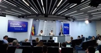 Una rueda de prensa posterior al Consejo de Ministros (Fuente: Jesús Hellín - Europa Press)