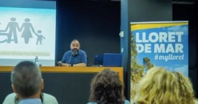 Momento de la ponencia técnica de ILUNION, que corrió a cargo del consultor de accesibilidad y formación, Raúl Núñez