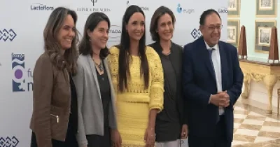 Fotografía de ponentes, profesionales sanitarios 