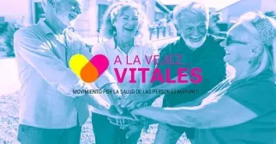 Cartel de presentación del movimiento ‘A la vejez, vitales’