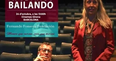 Cartel de la presentación de la campaña “Ayudanos bailando” de la Fundación Fernando Fonseca