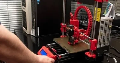 Imagen de una impresora 3D (Fuente: Fundación ONCE)