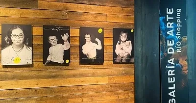 Banner sobre la exposición del fotógrafo Danimantis, organizada por RÍO Shopping y Down Valladolid (Fuente: RÍO Shopping)