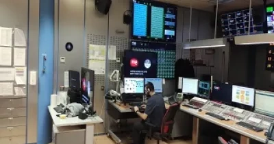 Sala donde se realiza el proyecto de innovación tecnológica para hacer accesible la radio a través del subtitulado de RNE y CESyA (Fuente: Real Patronato sobre Discapacidad)