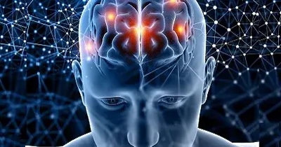 Foto digital que representa el cerebro de una persona con diferentes puntos que pueden estar dañados (Fuente: Fundación Casaverde)