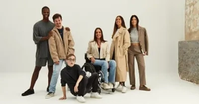 En la campaña de la nueva colección de Timpers participaron modelos con y sin discapacidad (Fuente: Timpers)