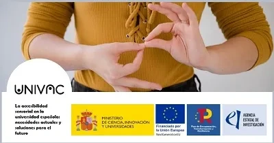 Banner oficial sobre el proyecto UNIVAC, con los logotipos de la Universidad Pompeu Fabra (Barcelona) y del Ministerio de Ciencia e Innovación, la Agencia Estatal de Investigación y la Unión Europea