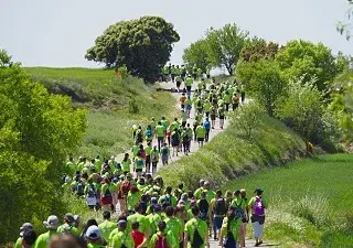 Un momento de la Marcha Aspace Huesca 2022 (Fuente: Aspace Huesca)
