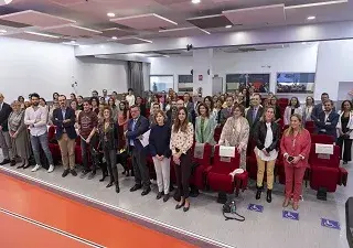 Asistentes a la jornada de entidades comprometidas con la discapacidad