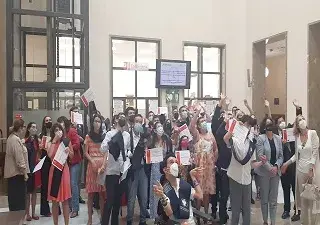 Graduación de jóvenes con discapacidad intelectual