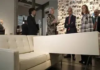 Foto de la exposición de la Bienal de Fundación ONCE