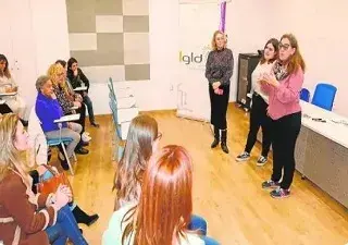 Mujeres con discapacidad reunidas en Murcia