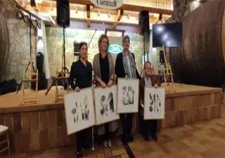 Foto de participantes del proyecto pisadas de dignidad