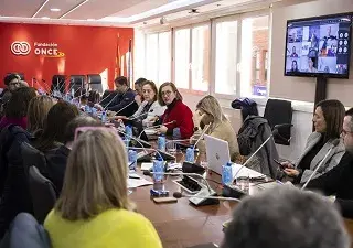 Reunión previa aI I Congreso Internacional " Universidad Y Discapacidad "